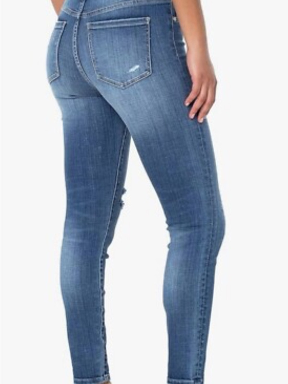 Liverpool Jeans Company Women’s Pull on Ankle Skinny Jeans